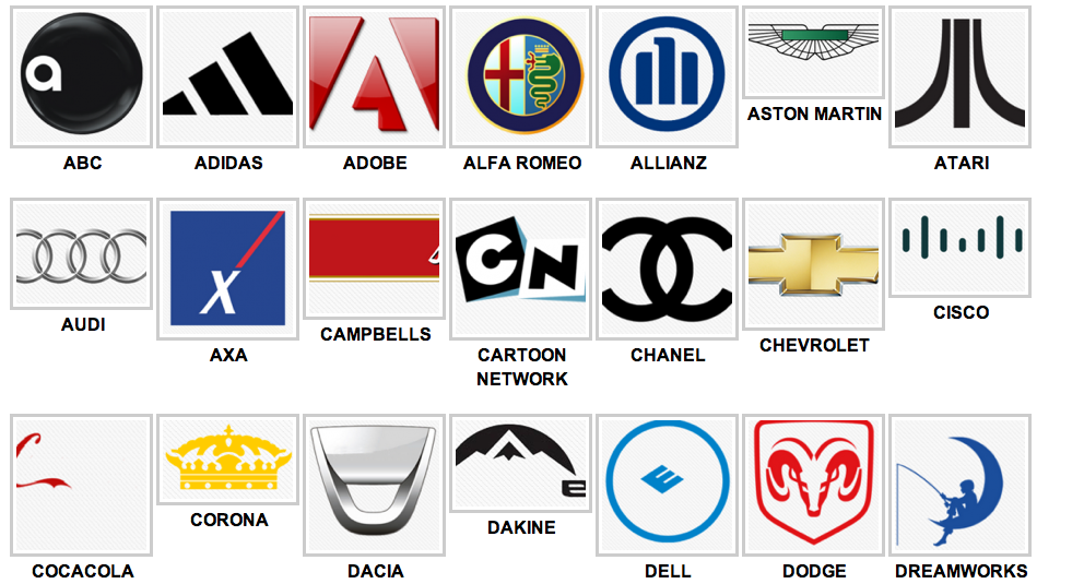 2012 Football Logos Quiz Level 2 Answers