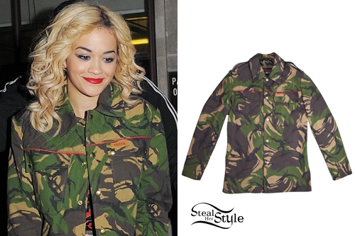American Flag Beanie Rita Ora