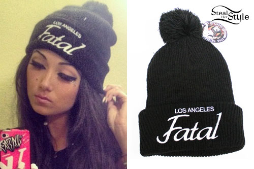 American Flag Beanie Rita Ora