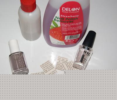Diy Newspaper Nails