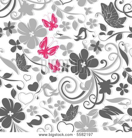 Gray Pink Wallpaper