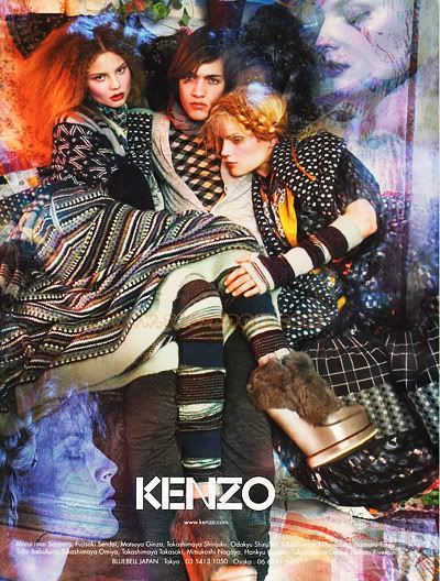 Kenzo Perfume Model