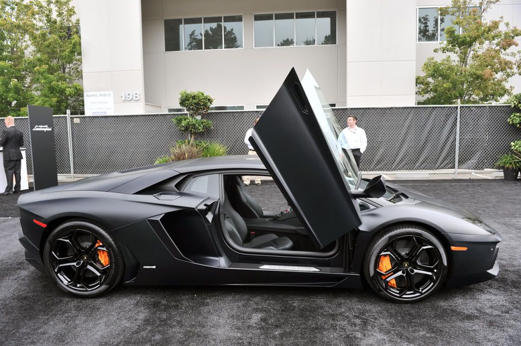 Lamborghini Aventador Black Background