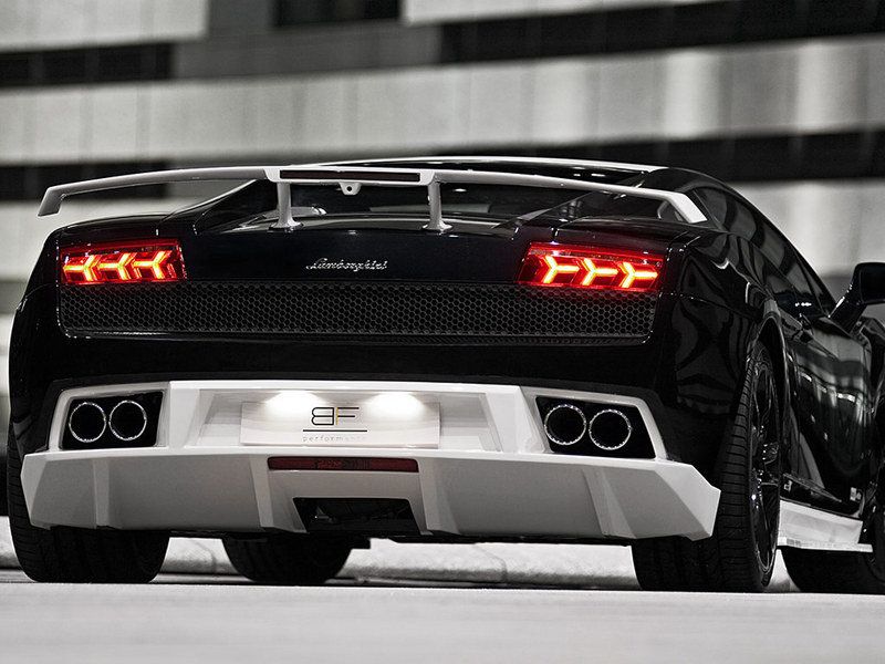 Lamborghini Gallardo Black And White