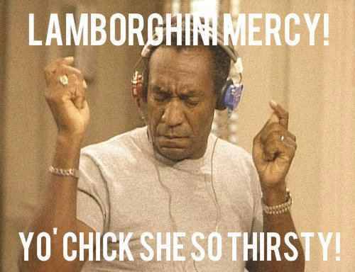Lamborghini Mercy Your Chick She So Thirsty Adventure Time