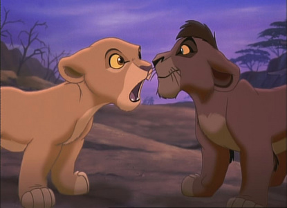 Lion King 2 Kovu Scar