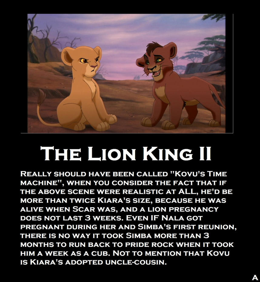 Lion King 2 Kovu Scar