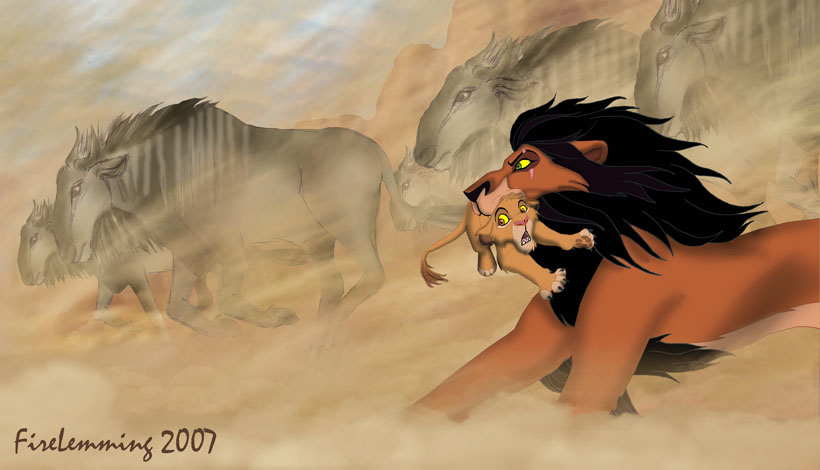 Lion King Simba Vs Scar