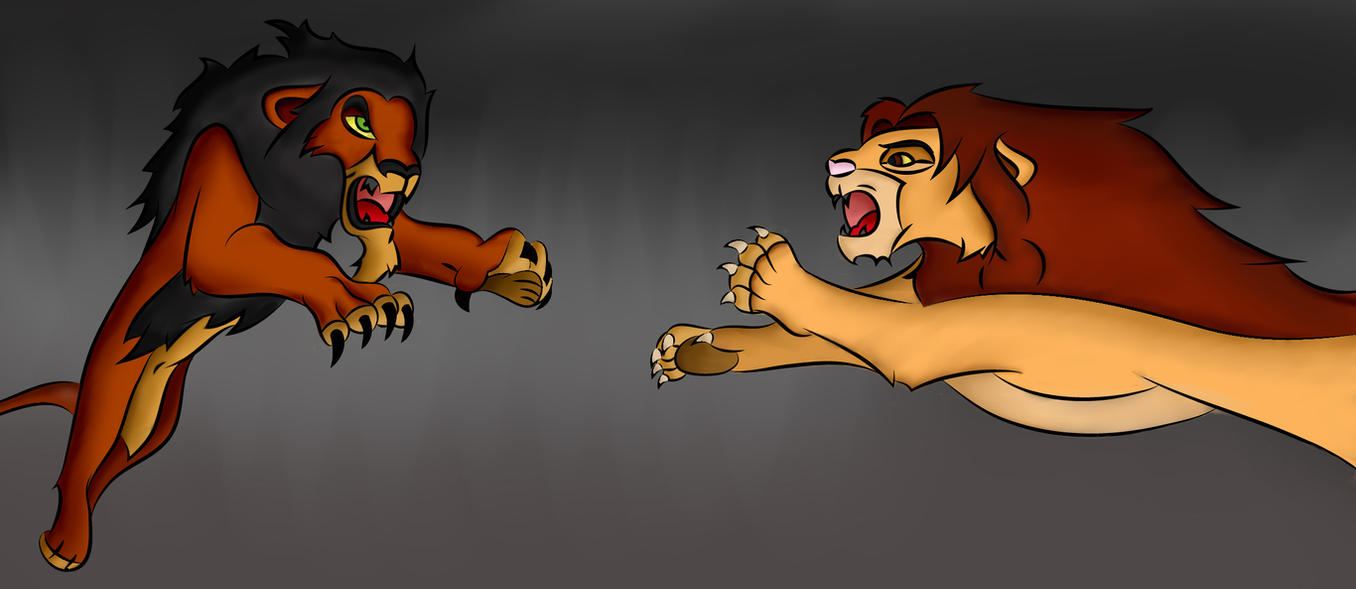 Lion King Simba Vs Scar