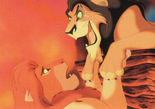 Lion King Simba Vs Scar