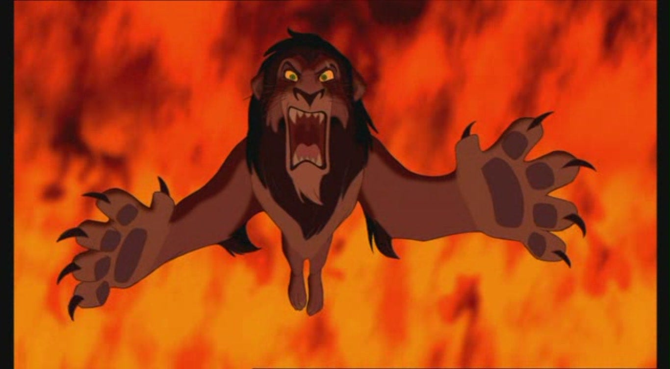 Lion King Simba Vs Scar