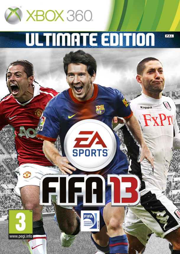 Lionel Messi Fifa 13 Cover