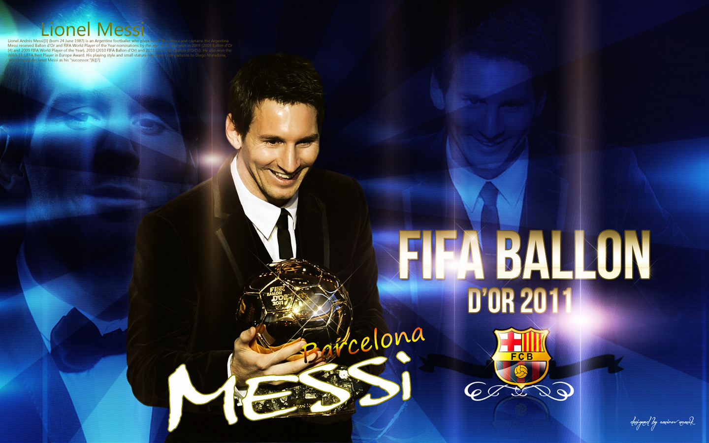 Lionel Messi Wallpapers 2012
