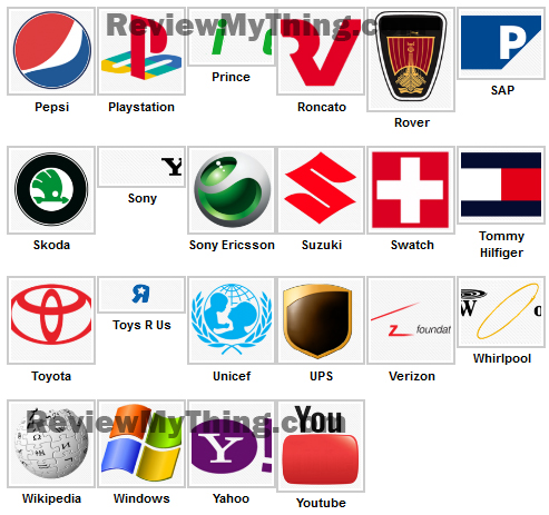 Logos Quiz Answers Level 32