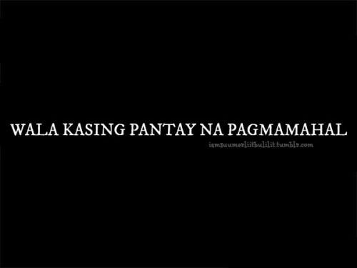 Love Quotes Tagalog For Him Tumblr