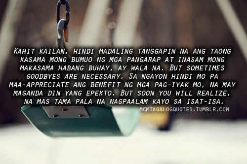 Sad Love Quotes Tumblr Tagalog