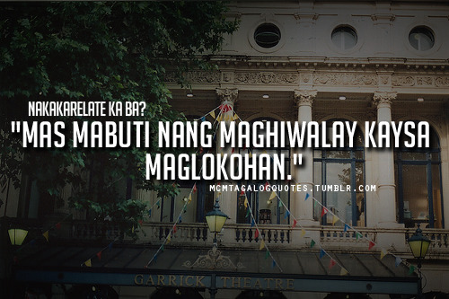 Sad Love Quotes Tumblr Tagalog