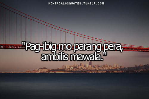 Sad Love Quotes Tumblr Tagalog